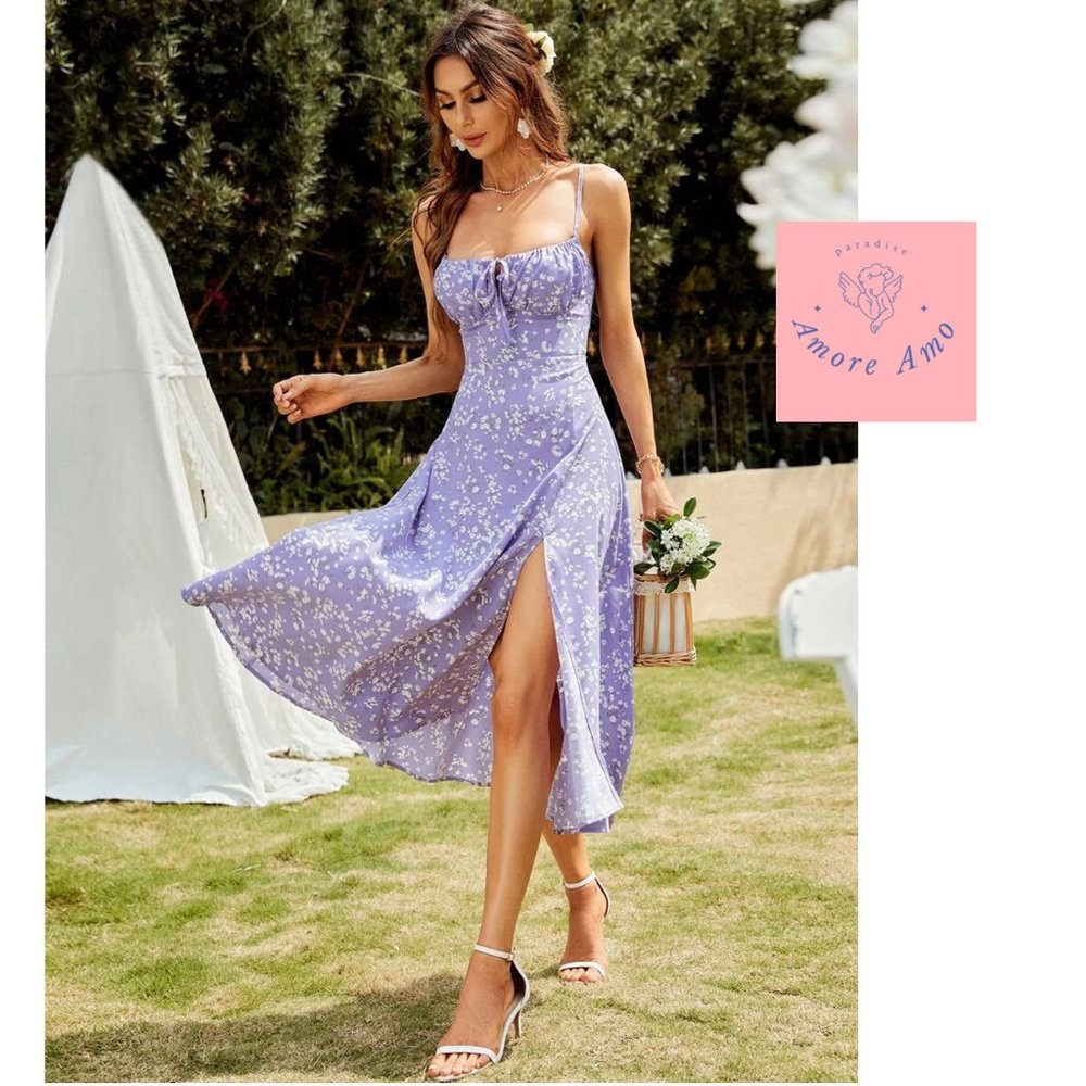 Nadira Dress 🌸 White Beach Ruffle Lace Goddess Dress